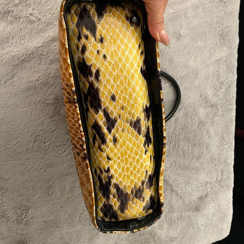 Assad Rare White Python Skin Purse - image 8